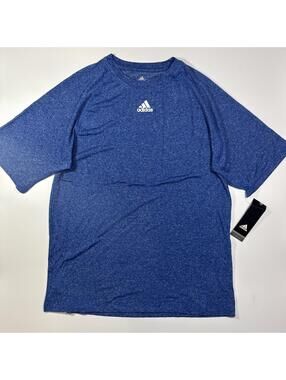 Adidas Climalite Men Size XS X-small Heathered Blue T-shirt Active Tee Fitness